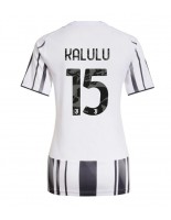 Ženske Nogometnih dresov Juventus Pierre Kalulu #15 Domači 2025-26 Kratki rokavi Ženske Nogometnih dresov Juventus Pierre Kalulu #15 Domači 2025-26 Kratki rokavi